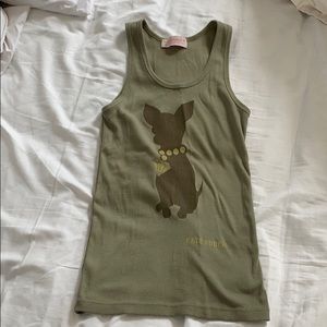 New Chihuahua cute tank top S